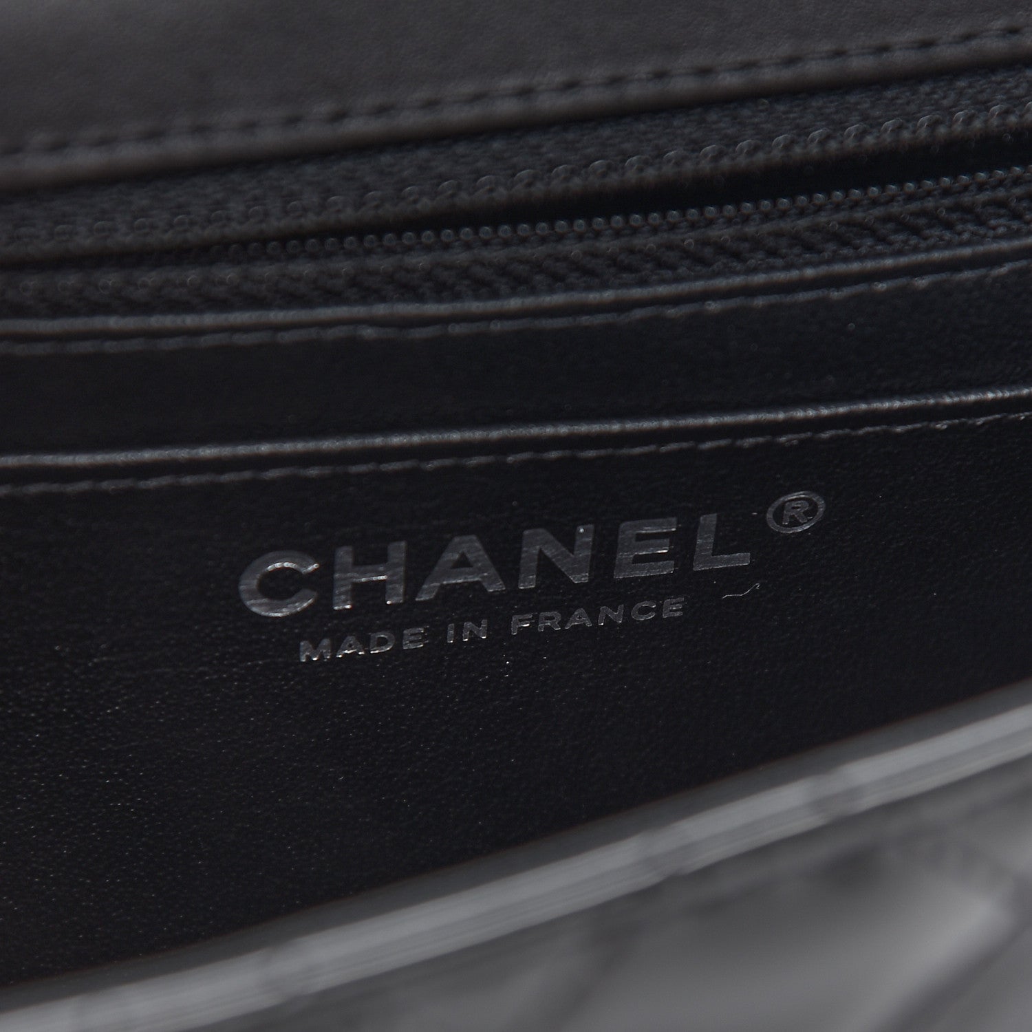Chanel Patent Calfskin Quilted Mini Square Flap So Black 6 of 10