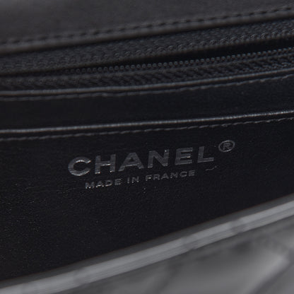 Chanel Patent Calfskin Quilted Mini Square Flap So Black 6 of 10