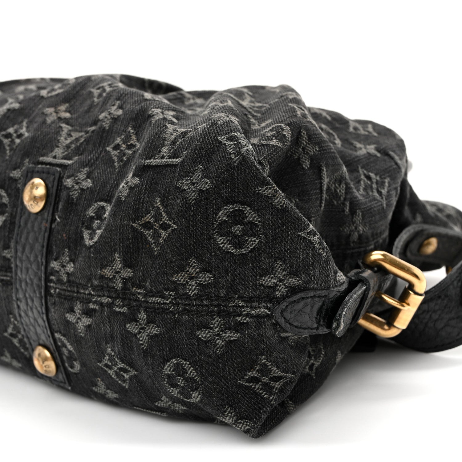Louis Vuitton Denim Neo Cabby MM Black 9 of 11