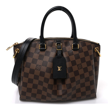Louis Vuitton Damier Ebene Odeon Tote PM Black 1 of 9