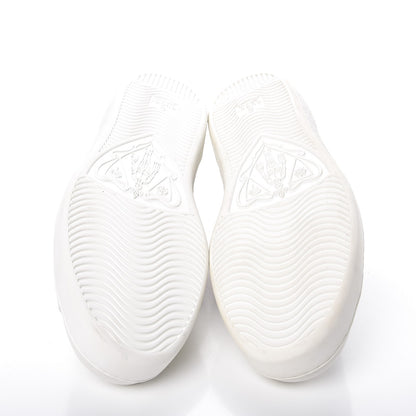 Gucci Calfskin Web Mens Tiger Ace Sneakers 9.5 White 6 of 9