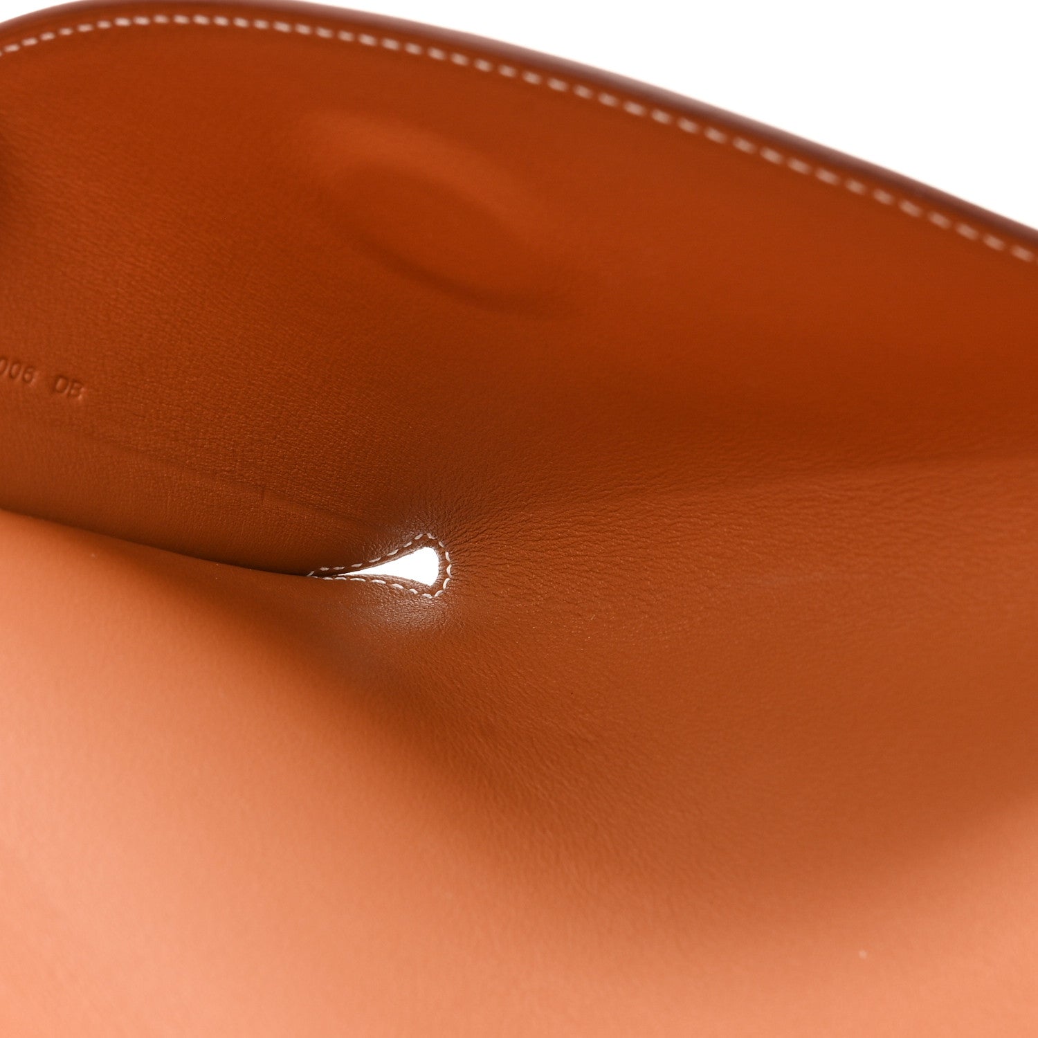 Hermes Swift Secret Notebook Cover Gold Chai Craie 6 of 10