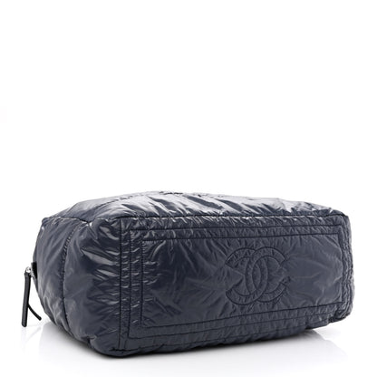Chanel Nylon Coco Cocoon Medium Reversible Tote Navy 4 of 10