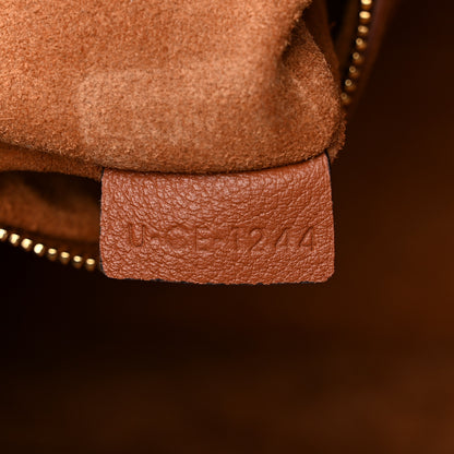 Celine Grained Calfskin Triomphe Medium Cabas Anais Tan 7 of 10