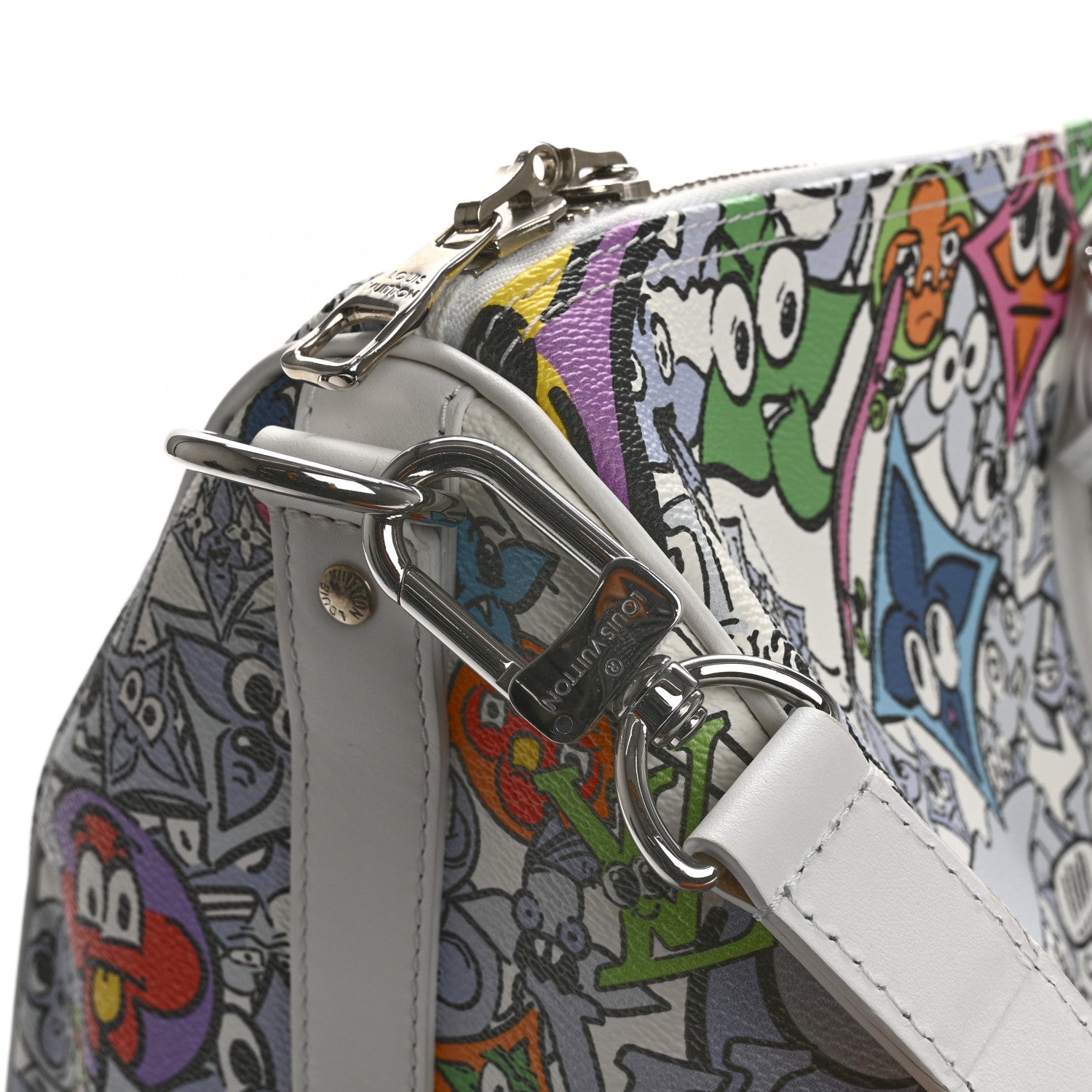 Louis Vuitton Monogram Comics Keepall Bandouliere 50 Multicolor 13 of 15