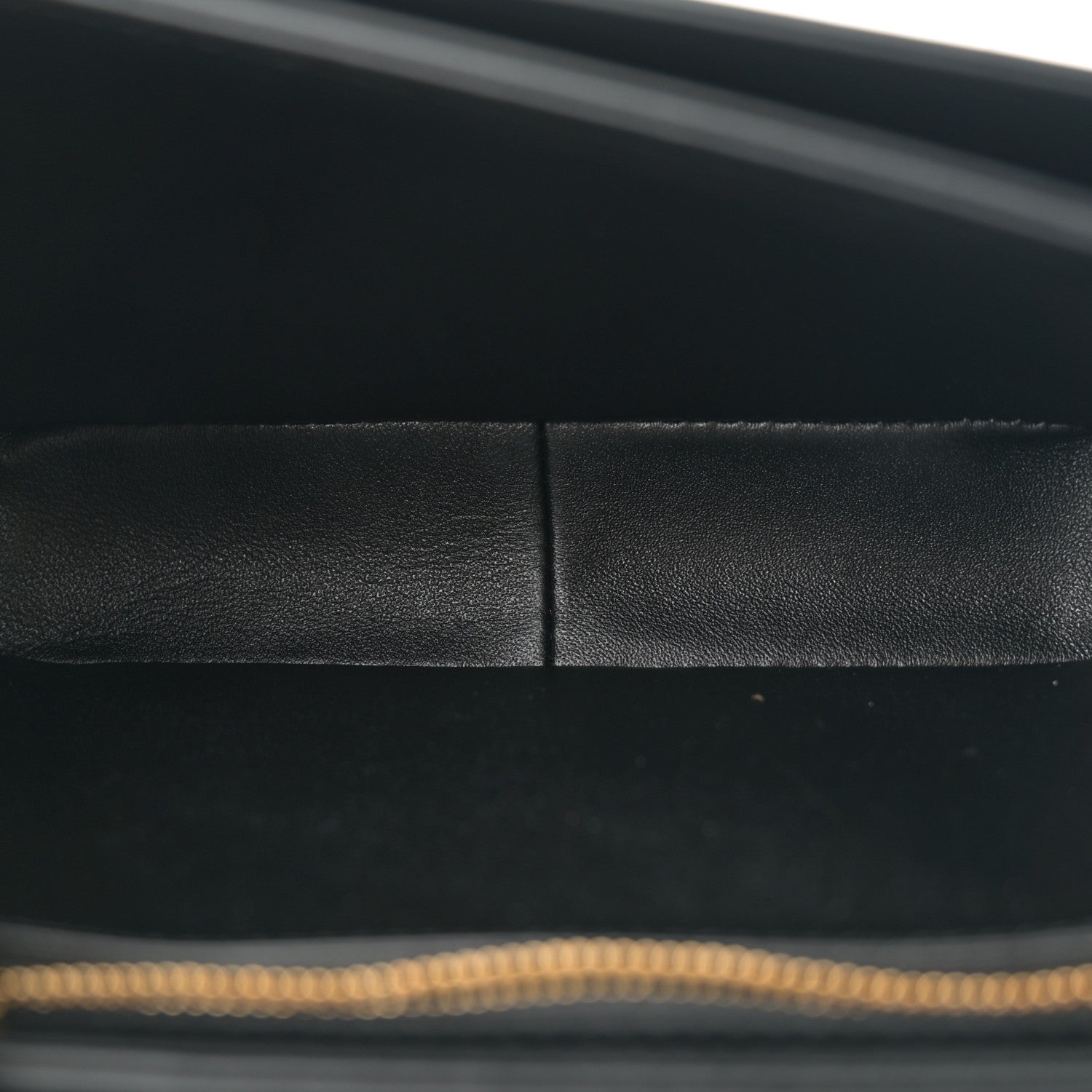 Celine Shiny Calfskin Teen Triomphe Black 5 of 10