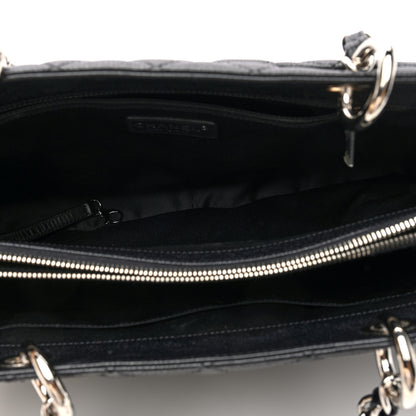 Chanel Caviar Quilted Grand Shopping Tote GST Black 5 of 10