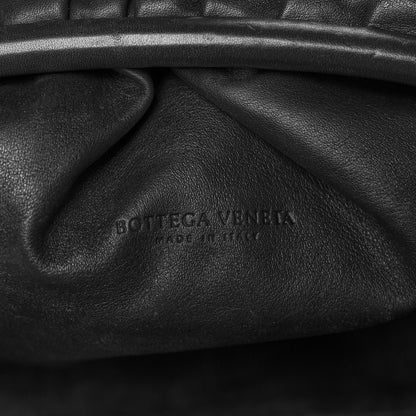 Bottega Veneta Smooth Butter Calf The Pouch Oversized Clutch Black 7 of 11