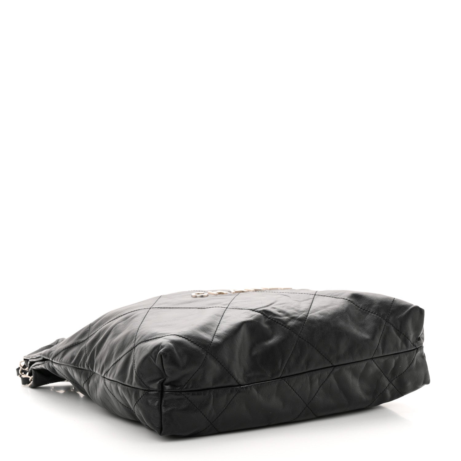 Chanel Shiny Calfskin Quilted Small Chanel 22 Black 5 of 13