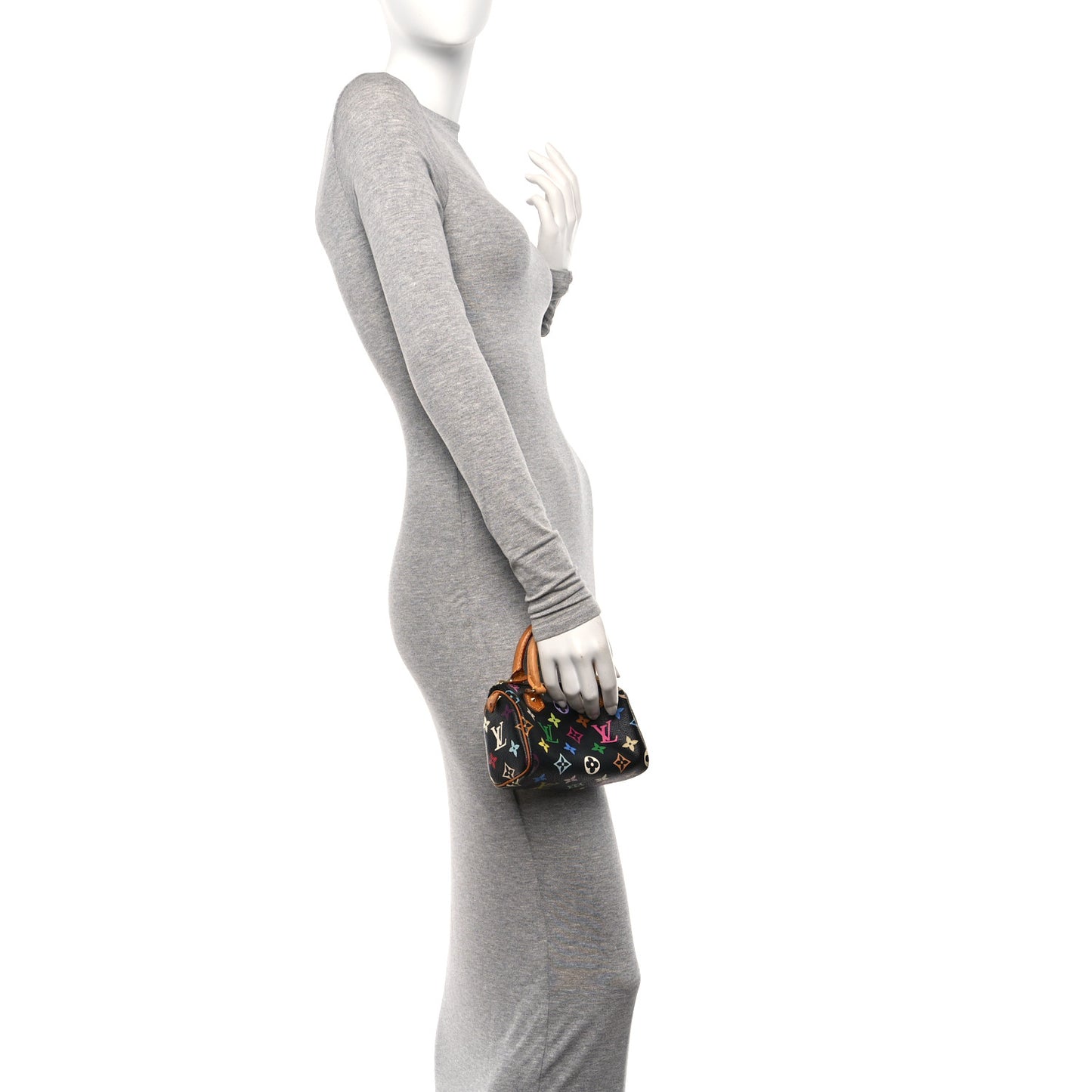 Monogram Multicolor Mini Sac HL Speedy Black