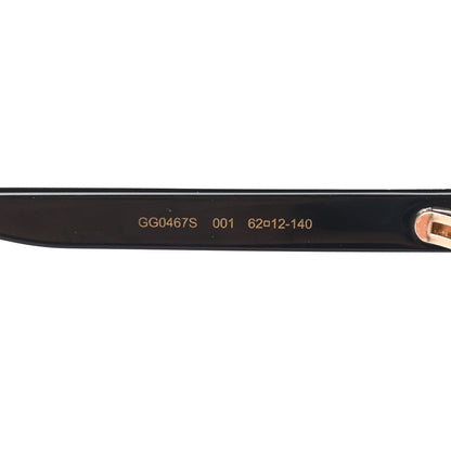 Gucci Acetate Shield Sunglasses GG0467S Black 6 of 9