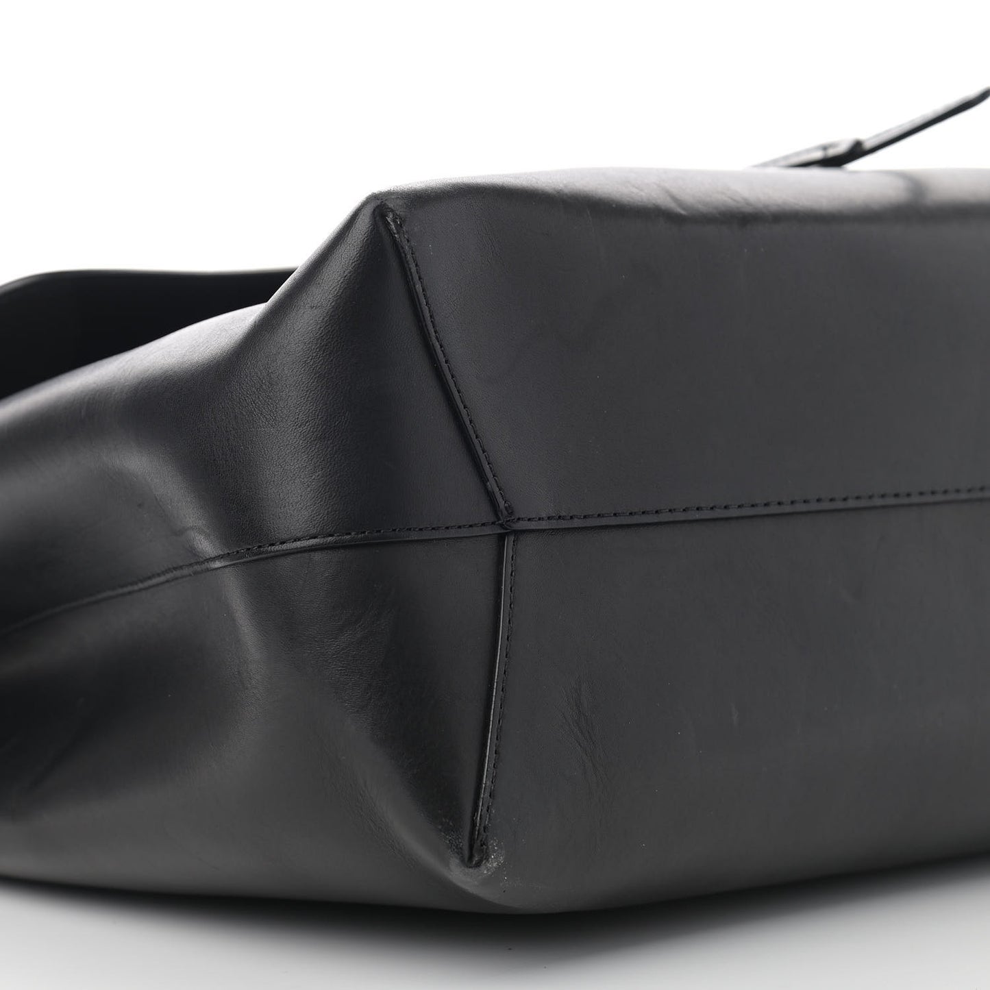 Calfskin Lady Bag Black Flamma