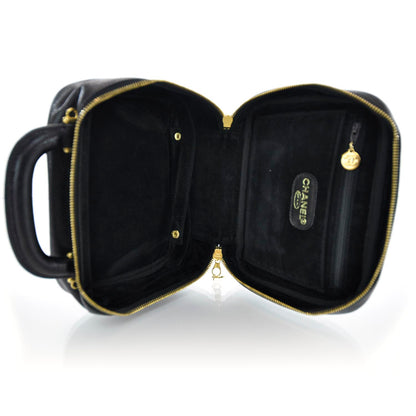 Chanel Caviar Jewelry Travel Case Black 8 of 11