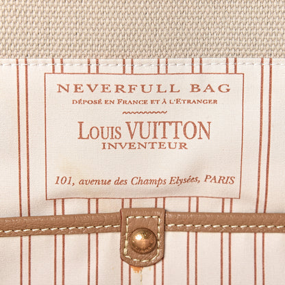 Louis Vuitton Toile Trianon Sac Neverfull Weekender 50 Beige 8 of 11