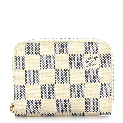 Louis Vuitton Damier Azur Zippy Coin Purse 1 of 8
