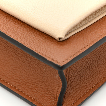 Louis Vuitton Soft Calfskin My Lockme Chain Pochette Chataigne 13 of 17