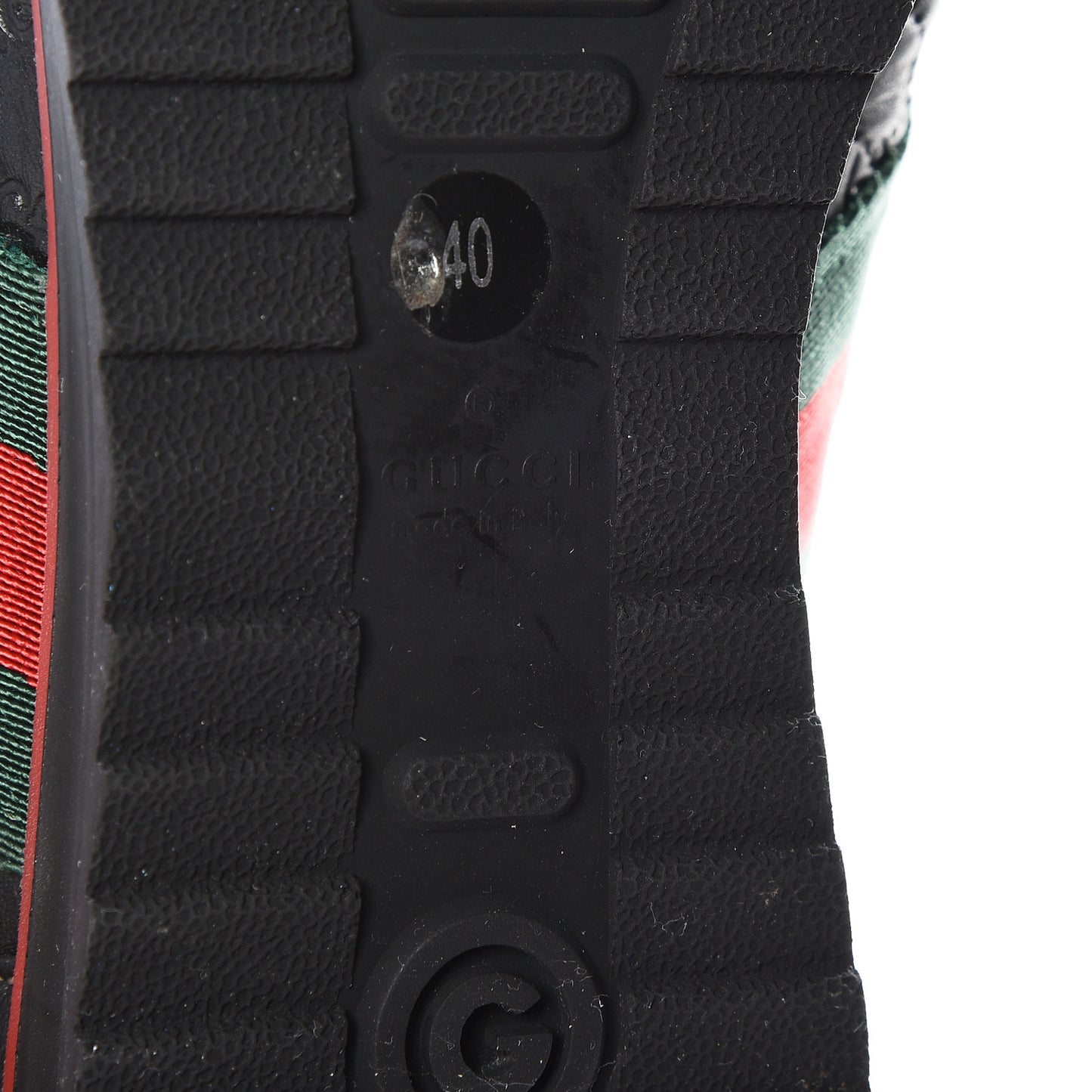 Microguccissima Web Sneakers 40 Black