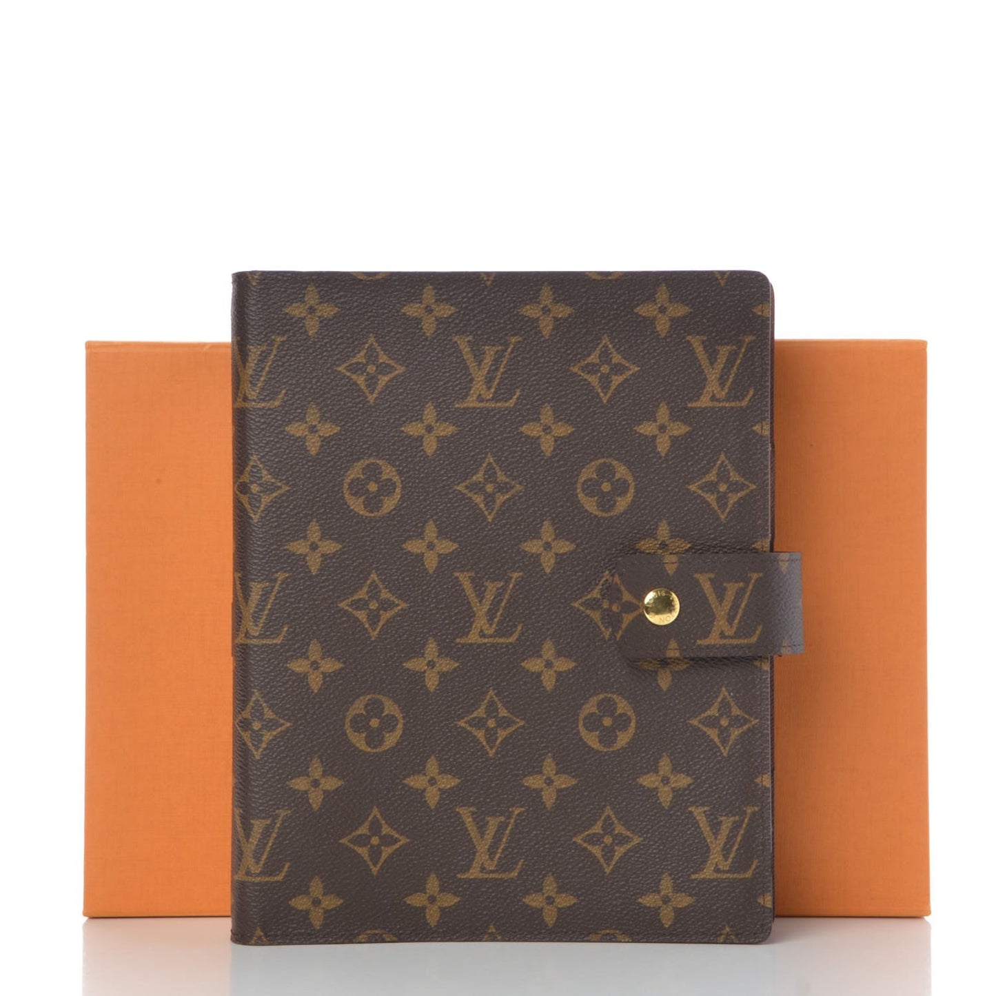 Monogram Large Ring Agenda Cover