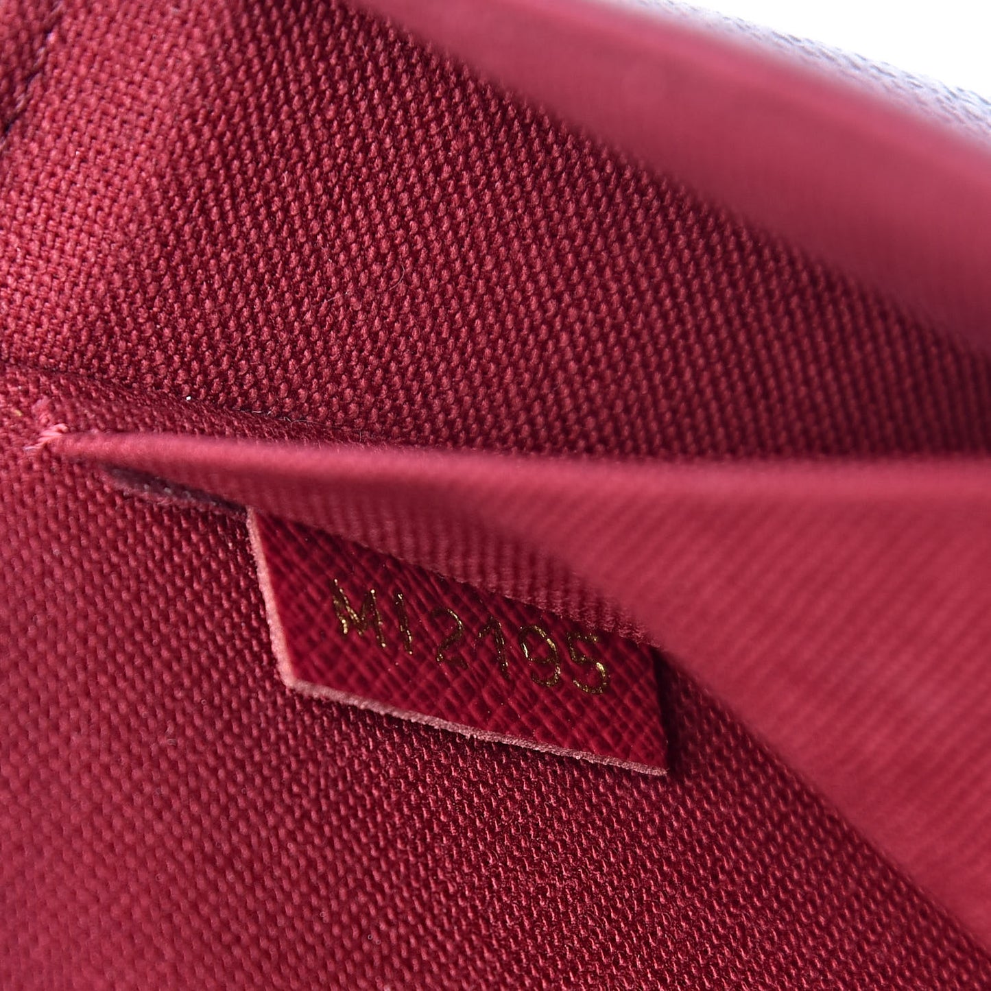 Monogram Pochette Felicie Chain Wallet Fuchsia