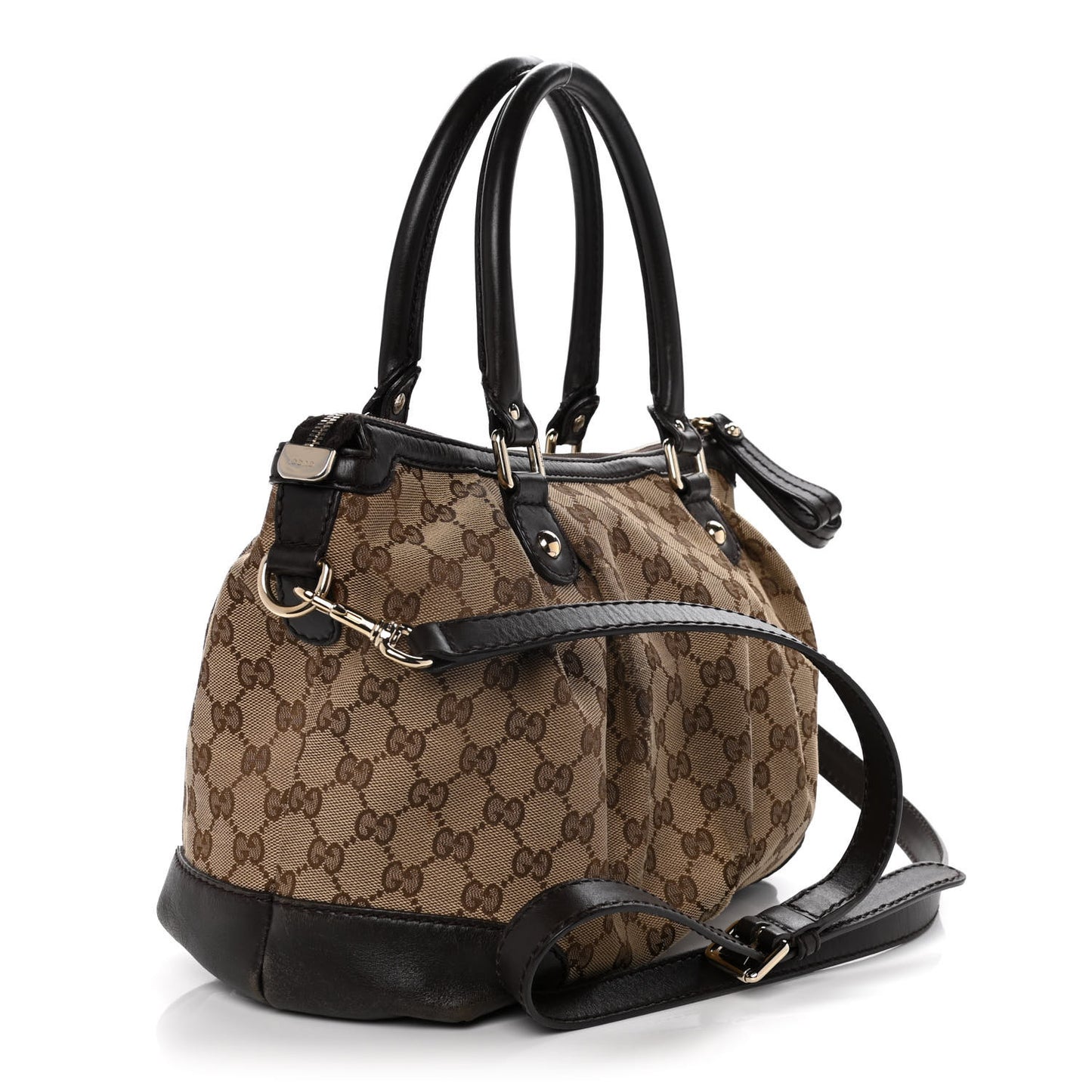 Monogram Medium Sukey Top Handle Dark Brown