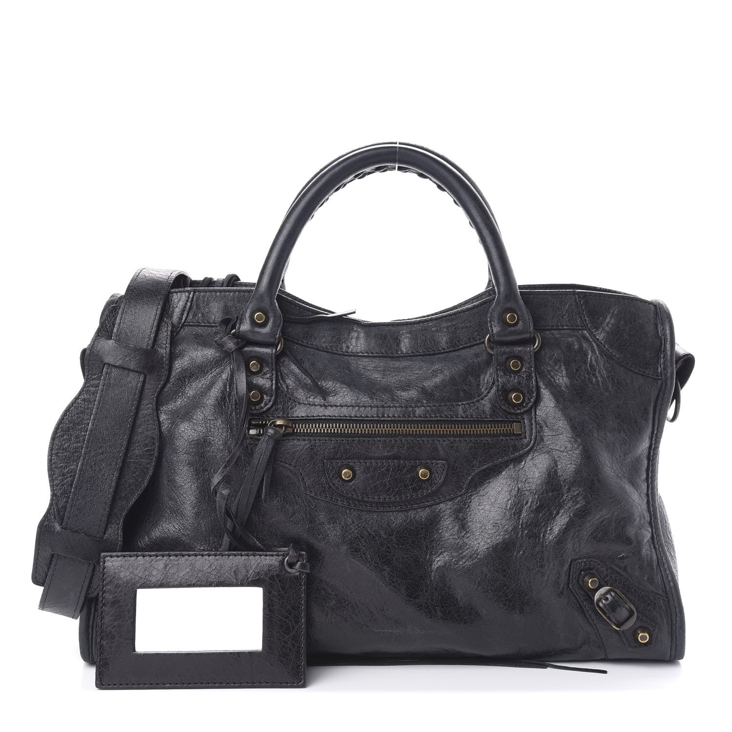 Balenciaga Agneau Classic Hardware City Black 1 of 14