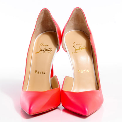 Christian Louboutin Jazz Calf Dalida 120 Pumps 37 Fluo Mat 2 of 6