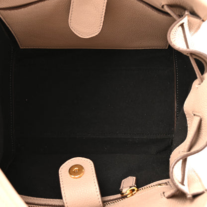 Tom Ford Grained Calfskin Small Padlock Top Handle Beige 5 of 12
