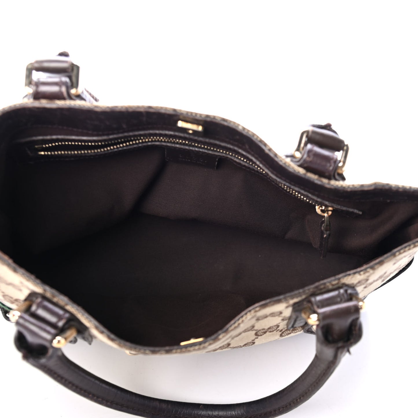Monogram Small Hasler Tote Dark Brown
