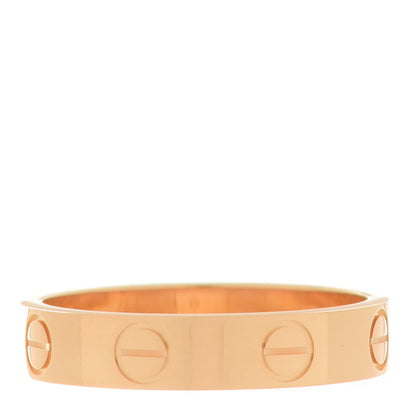 Cartier 18K Yellow Gold 3.5mm LOVE Wedding Band Ring 48 4.5 3 of 4