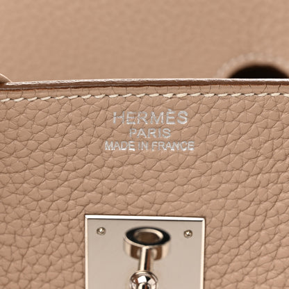Hermes Taurillon Clemence Birkin 35 Gris Tourterelle 6 of 13