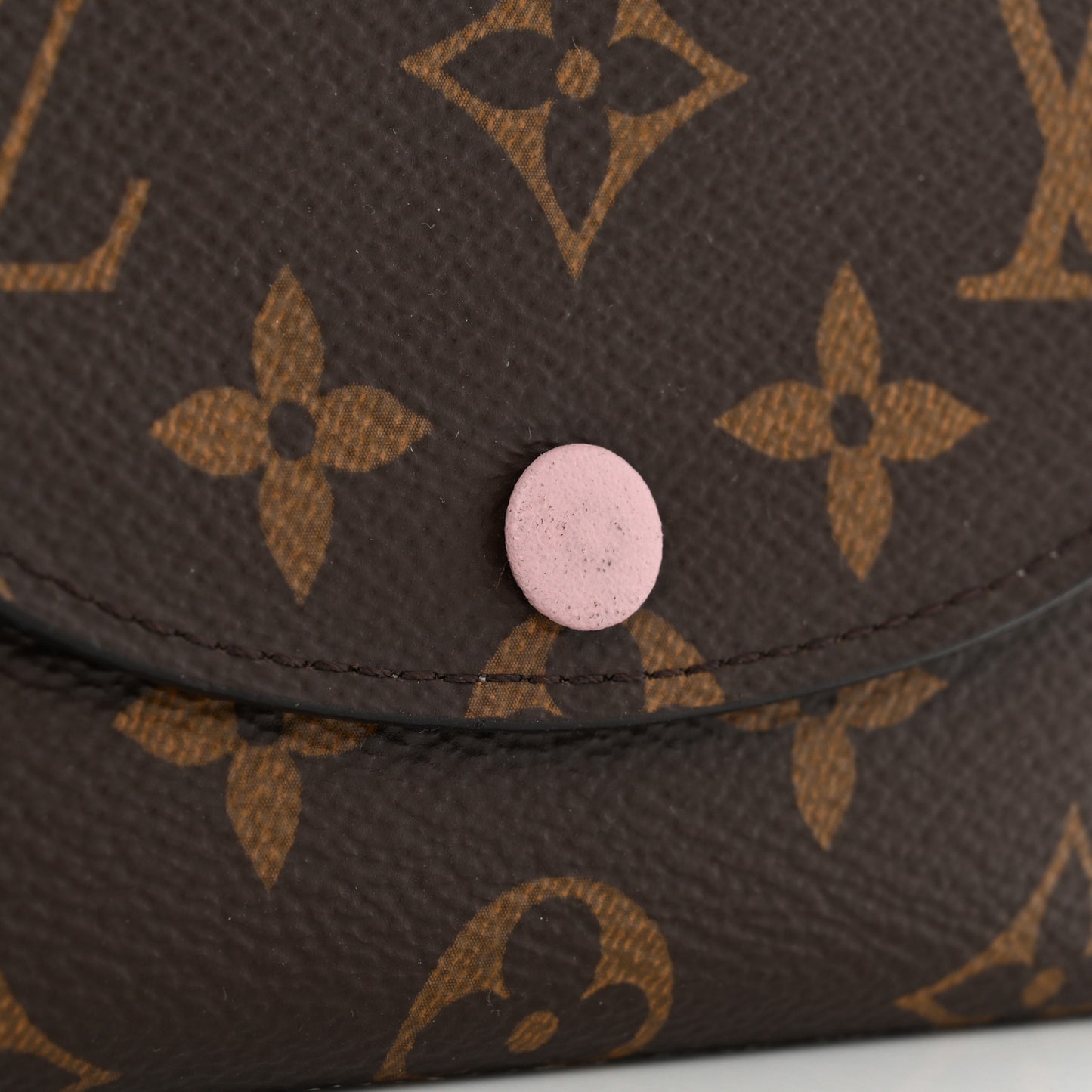 Monogram Rosalie Coin Purse Rose Ballerine