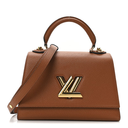 Louis Vuitton Taurillon Twist One Handle PM Caramel 1 of 10