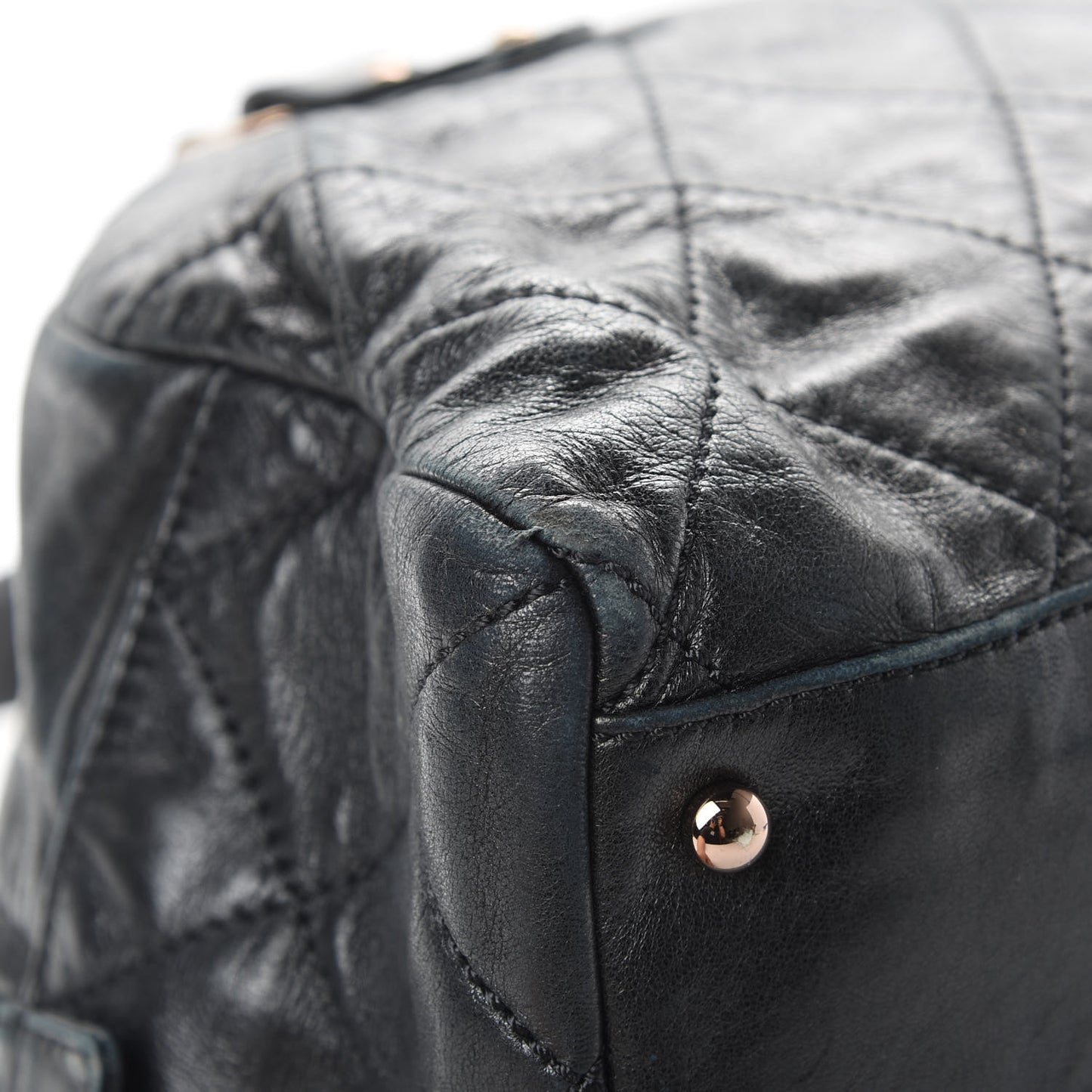 Lambskin Cloudy Bundle Bowler Black