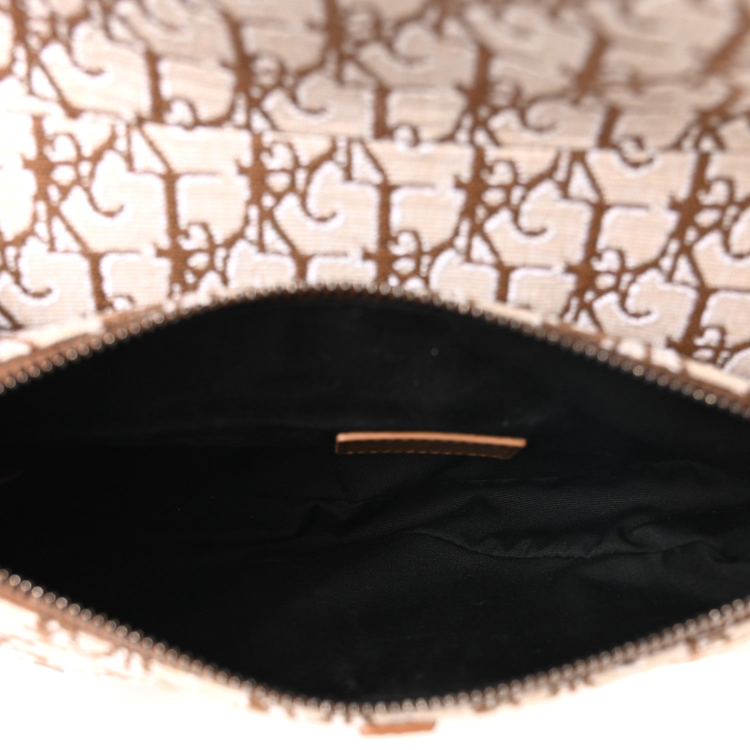 Christian Dior X CACTUS JACK Oblique Saddle Bag Coffee 5 of 10
