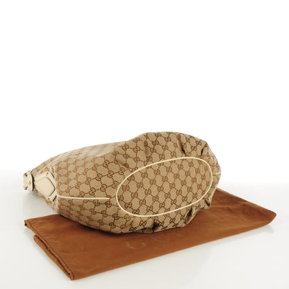 Gucci Monogram Medium Pelham Hobo Off White 4 of 7