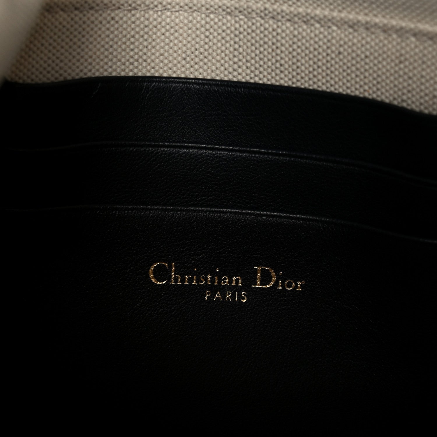 Christian Dior Oblique Flap Pouch Clutch Blue 6 of 9
