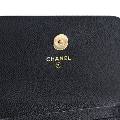 Chanel Caviar Quilted Business Affinity Clutch With Chain Black 6 of 10