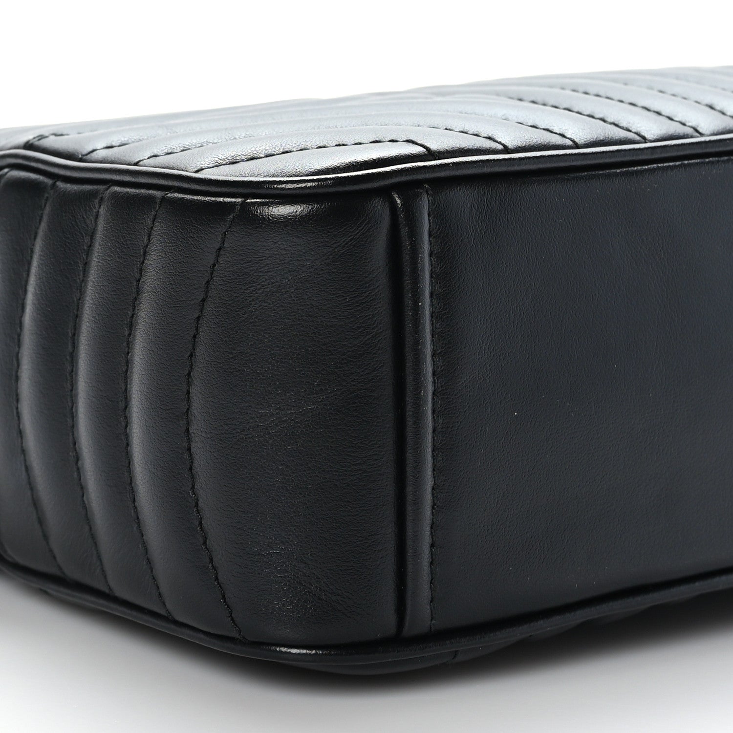 Prada Soft Calfskin Diagramme Camera Bag Black 7 of 8