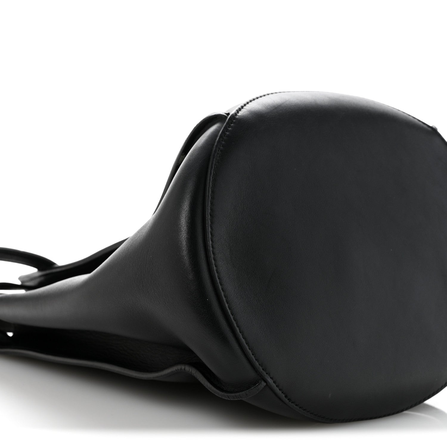 Celine Supple Grained Calfskin Long Strap Big Bag Bucket Black 9 of 14