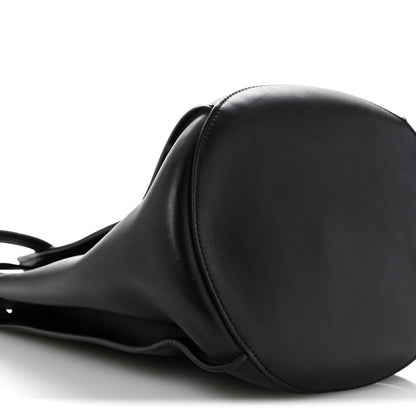 Celine Supple Grained Calfskin Long Strap Big Bag Bucket Black 9 of 14