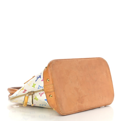 Louis Vuitton Monogram Multicolor Alma White 4 of 16