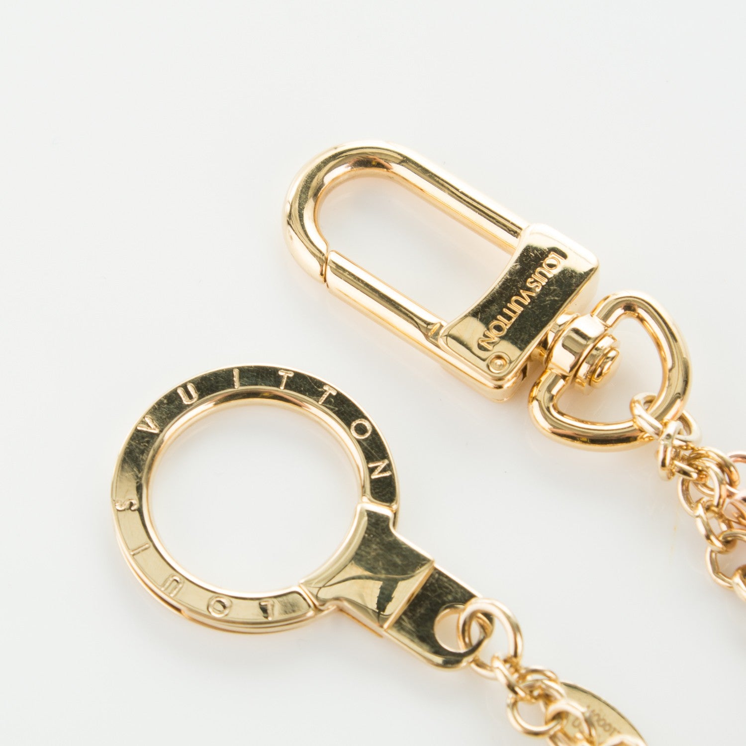 Louis Vuitton Jingle V Chain Bag Charm Gold 3 of 5
