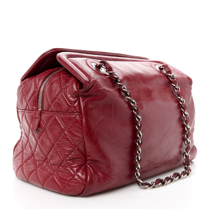 Chanel Lambskin Timeless CC Tote Red 3 of 16