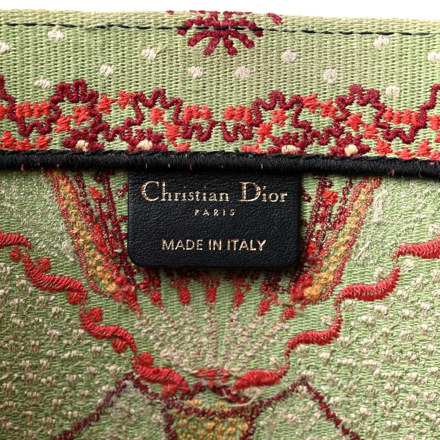 Christian Dior Canvas Embroidered Large In Lights Book Tote Multicolor 6 of 14