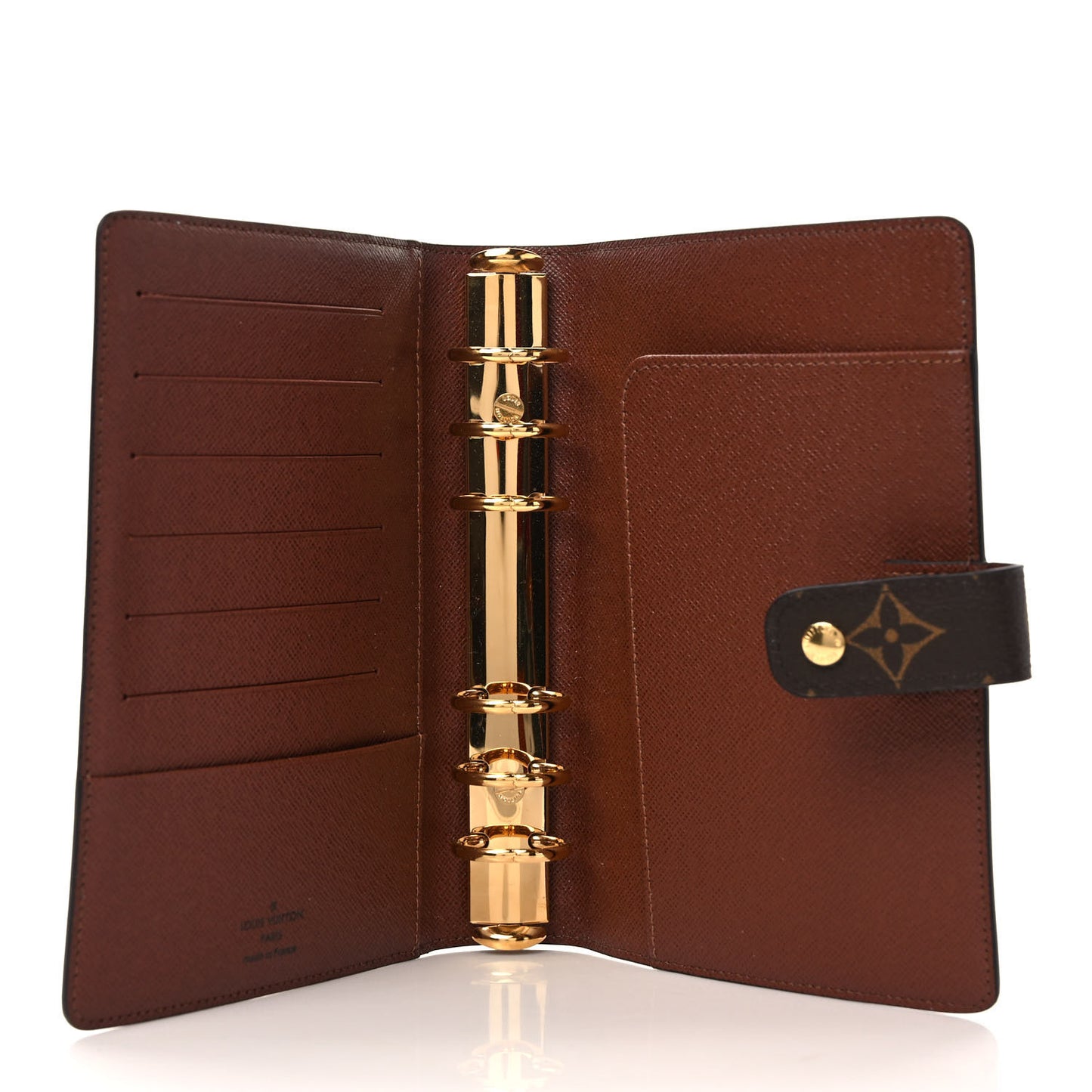 Monogram Medium Ring Agenda Cover