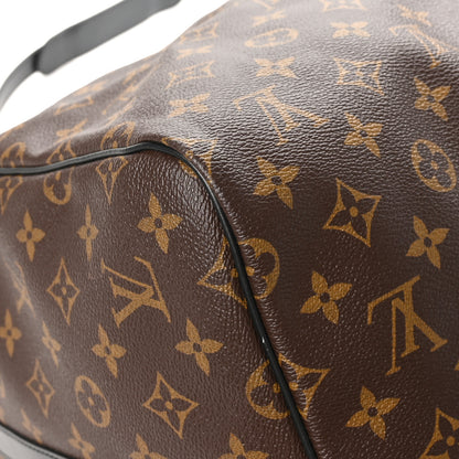 Louis Vuitton Monogram Macassar Keepall Bandouliere 55 9 of 11