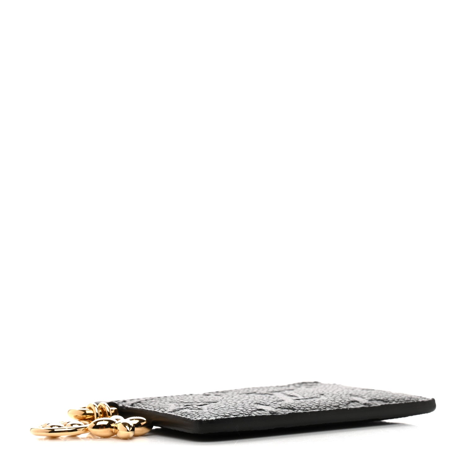Louis Vuitton Empreinte Monogram LV Charms Card Holder Black 4 of 7