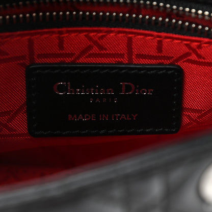 Christian Dior Lambskin Cannage Mini Lady Dior Black 7 of 7
