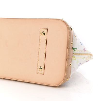 Louis Vuitton Monogram Multicolor Alma GM White 9 of 11