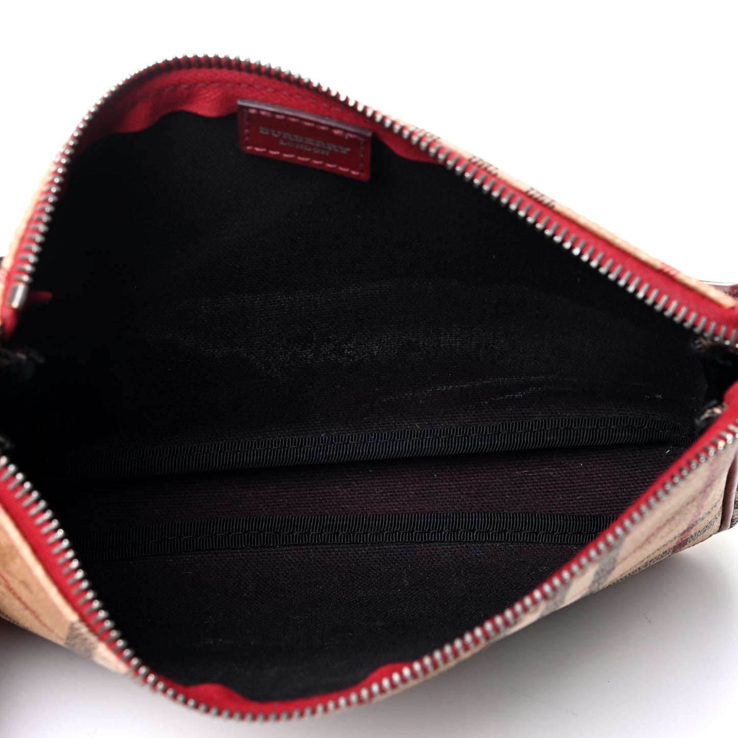 Haymarket Check Pochette Military Red